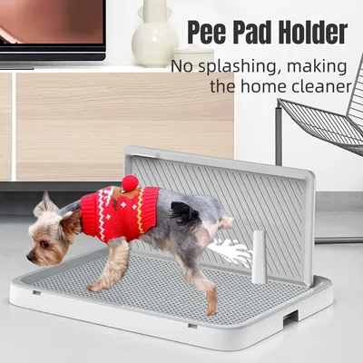 UAMLY Bac à litière mural pour chien et chiot