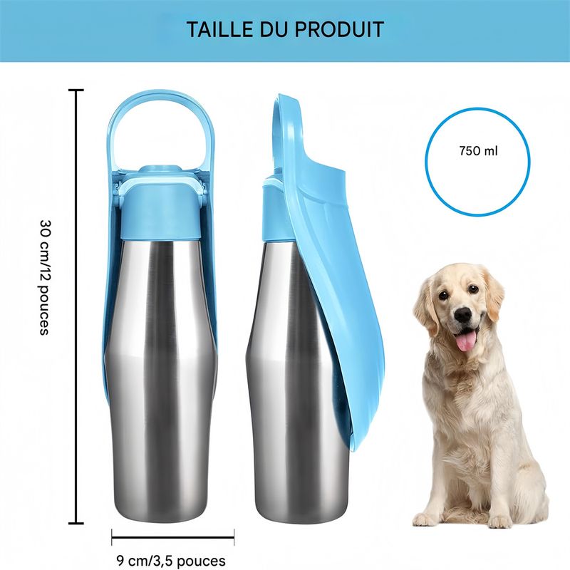 Pet Planet Gourde pour chien 750 ml