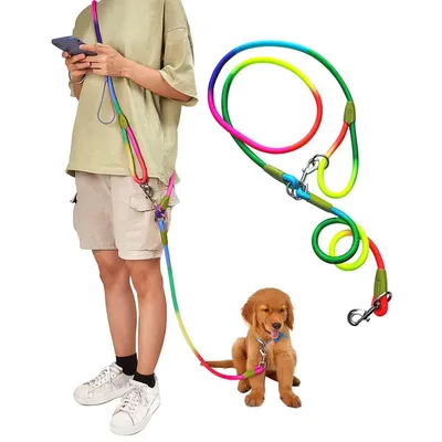 UAMLY Laisse pour mains libres réfléchissantes pour chien