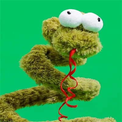 IntiMeg Jouet en forme de serpent à ressort pour chat