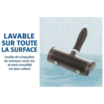 Petopia Rouleau anti - poils d'animaux réutilisable