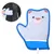 Pet Planet Gant épilateur pour animaux Pet Planet Gant épilateur pour animaux