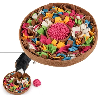 UAMLY Tapis à renifler pour animaux de compagnie, bol interactif