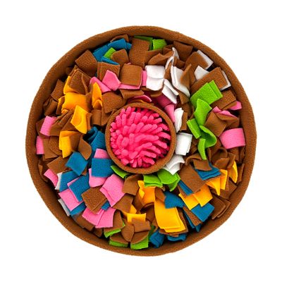 UAMLY Tapis à renifler pour animaux de compagnie, bol interactif