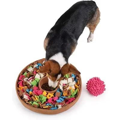 UAMLY Tapis à renifler pour animaux de compagnie, bol interactif