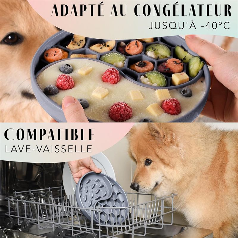 IntiMeg Gamelle anti - glouton pour chiens et chats