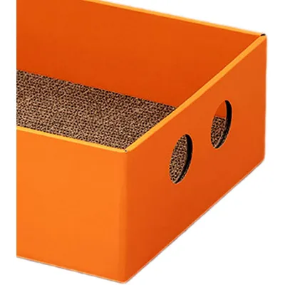 UAMLY Caja rascador de cartón para gatos
