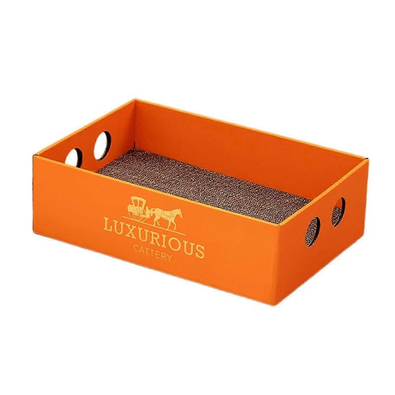 UAMLY Boîte à gratter en carton pour chat