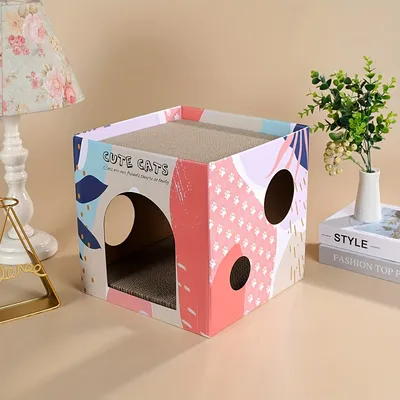 UAMLY Tapis griffoir pour chat en carton ondulé