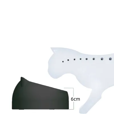 Petopia Bol surélevé en acier inoxydable pour chats