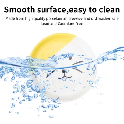 UAMLY Gamelle pour chat en céramique avec pieds hauts