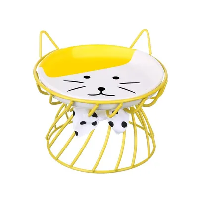 UAMLY Gamelle pour chat en céramique avec pieds hauts UAMLY Gamelle pour chat en céramique avec pieds hauts