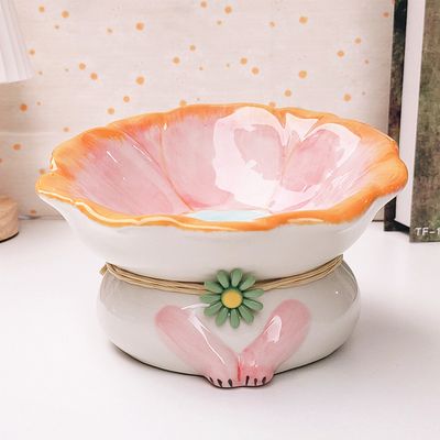 UAMLY Gamelles pour chats en forme de fleur