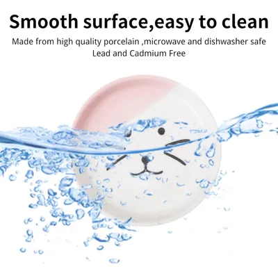 UAMLY Gamelle pour chat en céramique avec pieds hauts