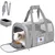 UAMLY Grand sac de transport pliable à côtés souples pour chats