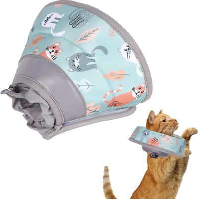 UAMLY Collar de recuperación suave para gatos