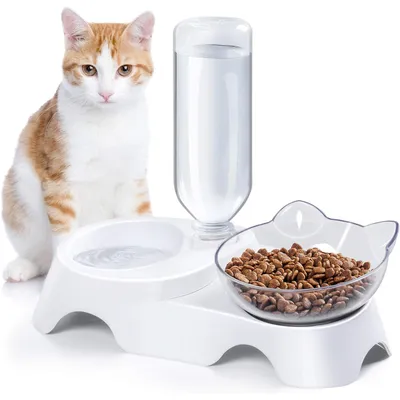 UAMLY Ensemble de bols d'eau et de nourriture pour animaux de compagnie