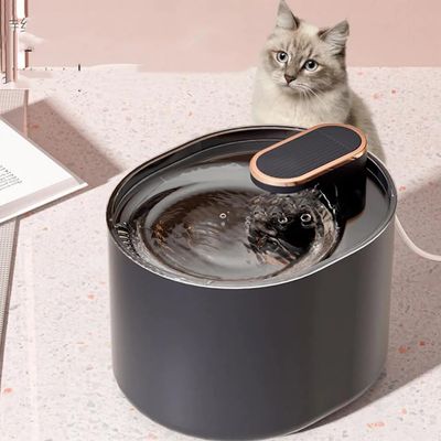 UAMLY Fuente de agua automática para gatos