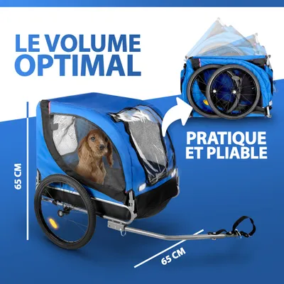 Bicycle Gear Remorque Vélo Chien