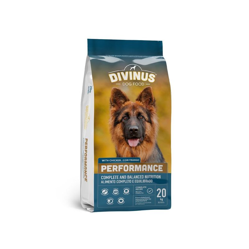 Divinus Croquettes Performance pour chiens actifs