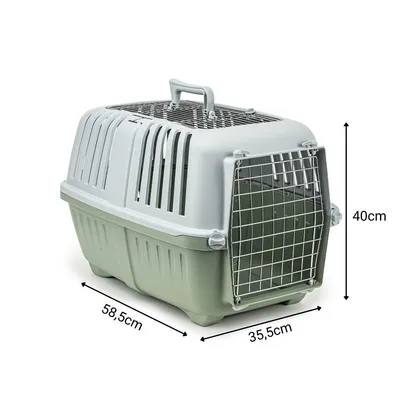 lionto caisse de transport pour chien avec poignée et aération