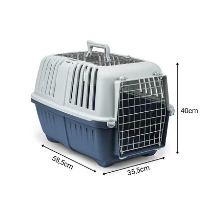 lionto caisse de transport pour chien avec poignée et aération