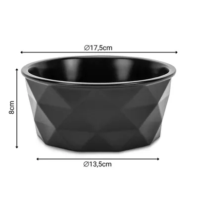 lionto gamelle en céramique pour chien, stable, élégante et facile à vivre