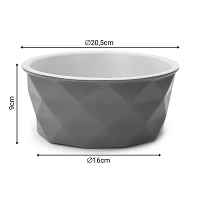 lionto gamelle en céramique pour chien, stable, élégante et facile à vivre