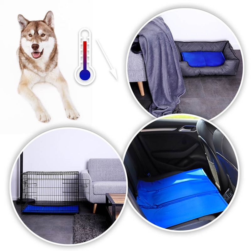 lionto tapis rafraîchissant pour animaux sans électricité facile à nettoyer