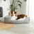 lionto lit pour chien 2-en-1 réversible, doux, lavable et confortable lionto lit pour chien 2-en-1 réversible, doux, lavable et confortable
