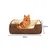 lionto lit pour chien 2-en-1 réversible, doux, lavable et confortable lionto lit pour chien 2-en-1 réversible, doux, lavable et confortable