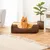 lionto lit pour chien 2-en-1 réversible, doux, lavable et confortable lionto lit pour chien 2-en-1 réversible, doux, lavable et confortable