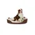 lionto panier pour chien 4-en-1 avec coussin réversible en tissu Oxford lionto panier pour chien 4-en-1 avec coussin réversible en tissu Oxford