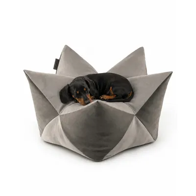 lionto coussin couronne pour chien et chat en suédine douce, lavable lionto coussin couronne pour chien et chat en suédine douce, lavable