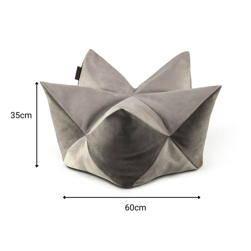 lionto coussin pour chien en suédine, réversible, doux et lavable