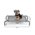 lionto lit pour chien extérieur surélevé en tissu respirant robuste lionto lit pour chien extérieur surélevé en tissu respirant robuste