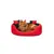 lionto panier pour chien 4-en-1 avec coussin réversible en tissu Oxford lionto panier pour chien 4-en-1 avec coussin réversible en tissu Oxford