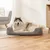 lionto panier pour chien avec coussin moelleux et entrée basse lionto panier pour chien avec coussin moelleux et entrée basse
