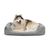 lionto panier pour chien avec coussin moelleux et entrée basse