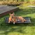 lionto lit pour chien extérieur surélevé en tissu respirant robuste lionto lit pour chien extérieur surélevé en tissu respirant robuste