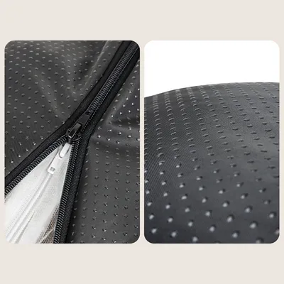 lionto coussin pour chien en suédine, réversible, doux et lavable