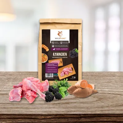 Wildfang® Croquettes pour adultes au lapin - sans céréales