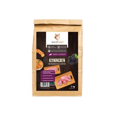 Wildfang® Croquettes pour adultes au lapin - sans céréales 2 kg