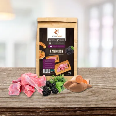 Wildfang® Croquettes pour adultes au lapin - sans céréales Wildfang® Croquettes pour adultes au lapin - sans céréales
