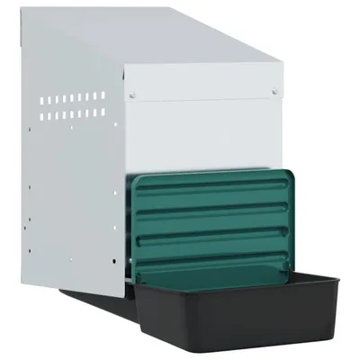 vidaXL nichoir à poules Acier