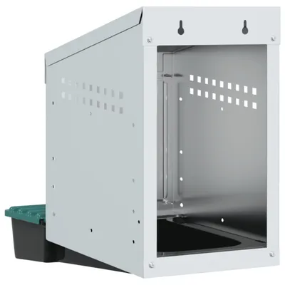 vidaXL nichoir à poules Acier