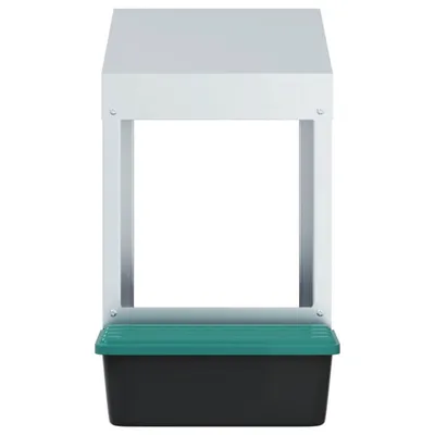 vidaXL nichoir à poules Acier