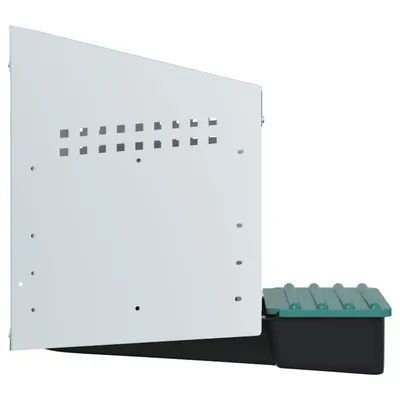 vidaXL nichoir à poules Acier