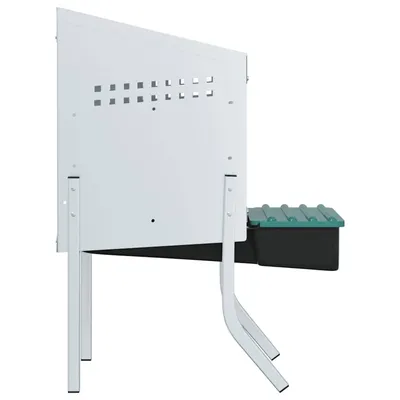 vidaXL nichoir à poules Acier