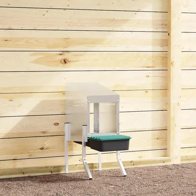 vidaXL nichoir à poules Acier